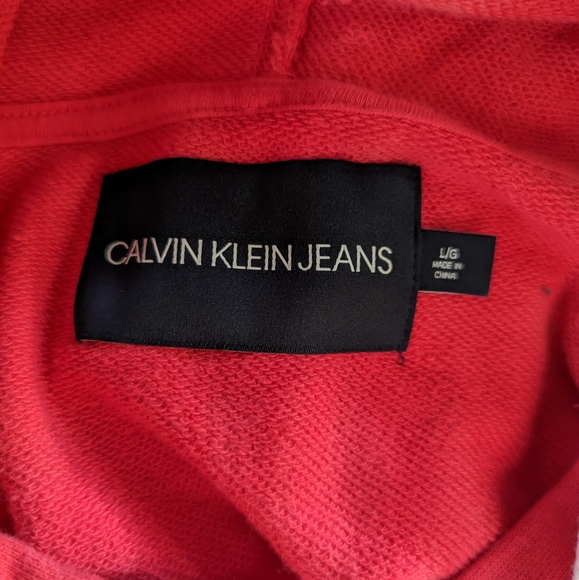 Calvin Klein Jeans Tie-Dye Crop Hoodie - Picture 5 of 8
